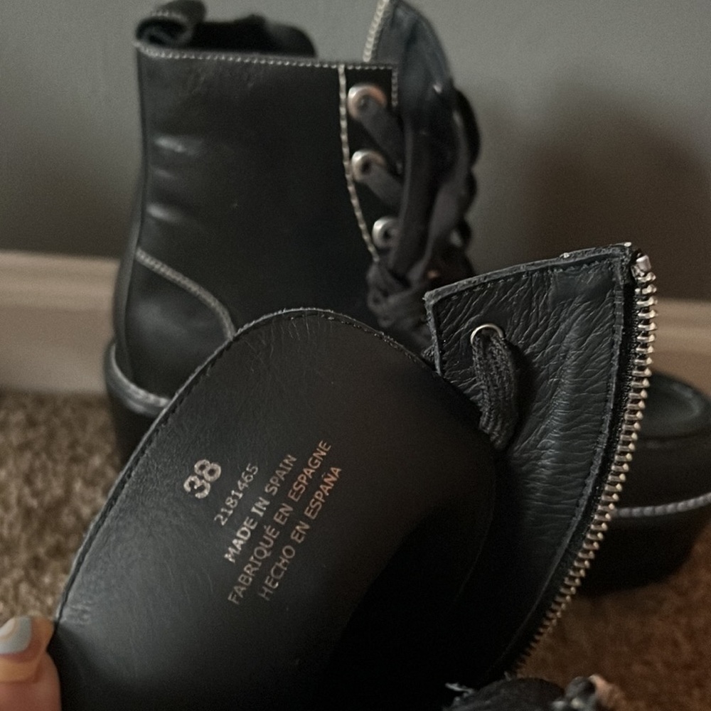 Free people Maverick platform boots 8 - Picture 2 of 3